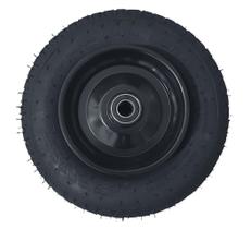 Jogo Pneu 400-8 + Roda Rolamento 6205 P/ Carretinhas Aro 8