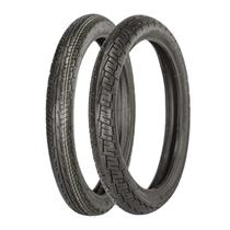 Jogo Pneu Moto 60/10017 80/10014 Magnum