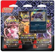 Jogo Pokemon Blister Triplo Destinos De Paldea Maschiff Jogo Pokemon Blister Triplo Destinos De Paldea Maschiff