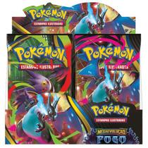 Jogo Pokemon Booster Fogo Fantasmagorico 36 Pacotes Copag