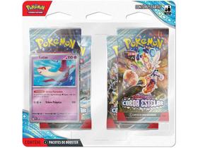 Jogo Pokémon Escarlate e Violeta 7 Coroa Estelar - Copag 25 Cartas Jogo Pokémon Escarlate e Violeta 7 Coroa Estelar - Copag 25 Cartas