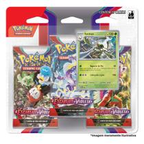 Jogo Pokemon Escarlate e Violeta Blister Triplo Spidops