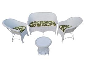 Jogo Poltronas Fibra Sintética Cor Branco Jardim Varanda Jogo Poltronas Fibra Sintética Cor Branco Jardim Varanda