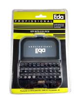 Jogo Ponta Bits Parafusadeira 31 Peças Fenda Philips Torx