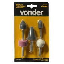 JOGO PONTAS MONTADAS 5 pcs PMV005 - VONDER