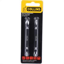 Jogo Ponteira Collins Phil 1/4X 76Mm 02P Jogo Ponteira Collins Phil 1/4X 76Mm 02P