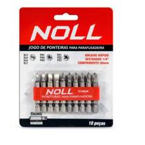 Jogo Ponteira Parafusadeira Sl/Ph/Pz 50 Mm - 10 Peças Jogo Ponteira Parafusadeira Sl/Ph/Pz 50 Mm - 10 Peças