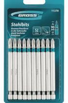 Jogo Ponteira Ph2 Bits Gross 90mm Imantada C 10 Unidades Jogo Ponteira Ph2 Bits Gross 90mm Imantada C 10 Unidades