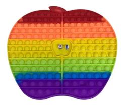 Jogo Pop It Fidget Toy Tabuleiro Dados Maça Jogo Pop It Fidget Toy Tabuleiro Dados Maça