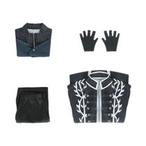 Jogo popular role-playing Vergil traje Nelo Halloween carnaval terno masculino jaqueta colete traje Jogo popular role-playing Vergil traje Nelo Halloween carnaval terno masculino jaqueta colete traje
