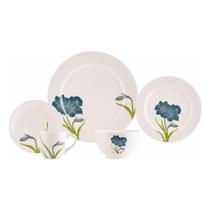 Jogo Porcelana Schmidt Real 20pçs Linha Amarilis