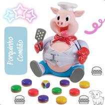 Jogo Porquinho Comilão Brinquedo Original Multikids BR1794
