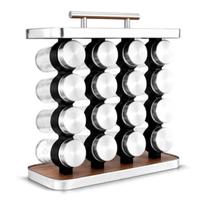 Jogo Porta Condimentos 16 Peças 100ml em Vidro - Hauskraft