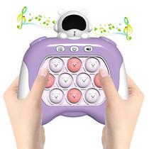 Jogo portátil Wowsome Pop Fast Push Dinosaur Toy Purple