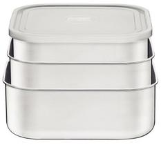 Jogo Pote Aço Inox 3 Peças Freezinox Tramontina