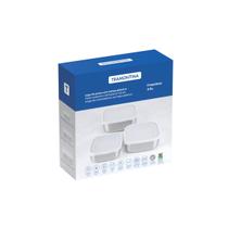 Jogo Potes Inox Tramontina Freezinox Quadrados 3 pçs
