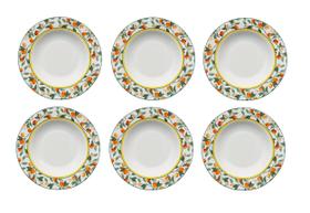 Jogo Prato Fundo Blossom Lemon Porcelana Noblesse