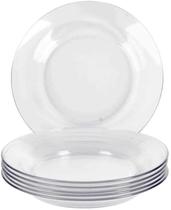 Jogo Prato Fundo Sopa Vidro Duralex Astral Nadir Kit 6 Un Jogo Prato Fundo Sopa Vidro Duralex Astral Nadir Kit 6 Un