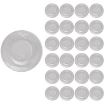 Jogo Prato Raso Redondo Duralex 23cm Acqua Refeição 24Un