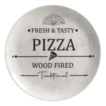 Jogo Pratos de Jantar Rasos Cerâmica Pizza 29cm - Alleanza - Jogo Pratos de Jantar Rasos Cerâmica Pizza 29cm - Alleanza -