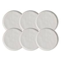 Jogo Pratos Fundo 22,5Cm 830Ml 6 Peças Bio Stoneware Vit