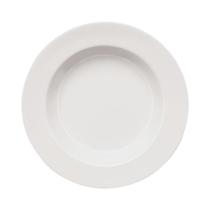 Jogo Pratos Fundo Linha Hotel Lanche 23,5 Cm Porcelana 24 Un