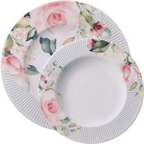 Jogo Pratos Raso E Fundo 6 Pessoas 12Pçs Ornatta Tramontina