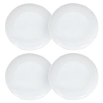 Jogo Pratos Rasos De Jantar 27Cm Opaline 4 Peças Hauskraft