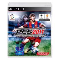 Jogo Pro Evolution Soccer 2011 PES 2011 (Novo) - PS3 - Mídia Física