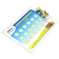 Jogo Produto com Dadinhos I EFI EFII Brinquedo Educativo Tabuada