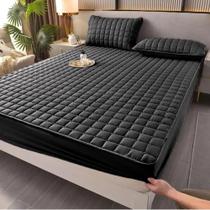 Jogo Protetor Colchão Casal Impermeável 3 Peças