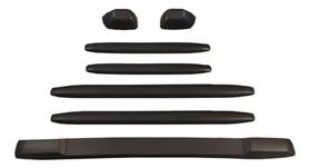 Jogo Protetor Parachoque Borrachao Universal 7 Peças