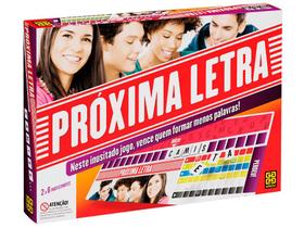 Jogo Próxima Letra Tabuleiro Grow Jogo Próxima Letra Tabuleiro Grow