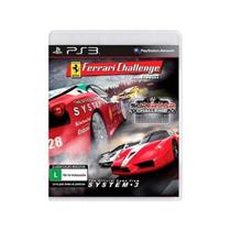 Jogo ps3 midia fisica ferrari challenge super car
