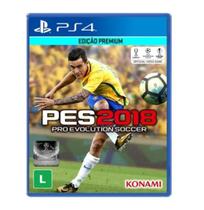 Jogo PS4 Futebol Pes 2018 Pro Evolution Soccer Mídia Física