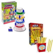 Jogo Pula Batata E Torre Maluca Jogos Interativos Infantil Kit Para Crianças Meninas e Meninos Educativos