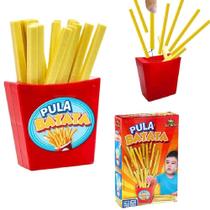 Jogo pula batata puxa batatinha frita infantil brinquedo interativo mesa divertido crianca menino menina familia