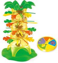 Jogo Pula Macaco Cada Macaco No Seu Galho 22cm Grande