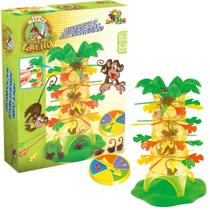 Jogo Pula Macaco com Roleta Brinquedo Joguinho infantil - Art Brink