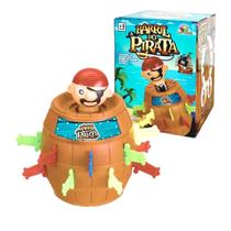 Jogo Pula Pirata 1 Barril 1 Pirata 16 Adagas Até 4 Jogadores Jogo Pula Pirata 1 Barril 1 Pirata 16 Adagas Até 4 Jogadores