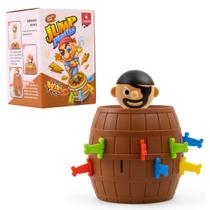 Jogo Pula Pirata Barril Infantil - Castela Jogo Pula Pirata Barril Infantil - Castela