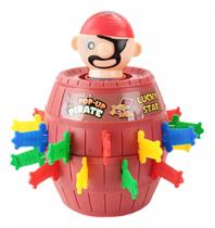 Jogo Pula Pirata Espeta Barril Ark Toys Jogo Pula Pirata Espeta Barril Ark Toys
