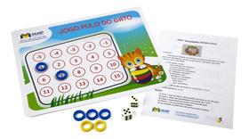 Jogo Pulo do Gato Didático Infantil de Matemática