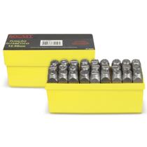 Jogo Punção Alfabético 2.50 Mm Com 27 Pçs Jogo Punção Alfabético 2.50 Mm Com 27 Pçs