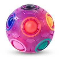 Jogo Puzzle Ball Vdealen Magic Rainbow Fidget Toy Kids 3+