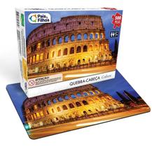 Jogo Puzzle Quebra Cabeça Coliseu Roma 500 Peças Itália