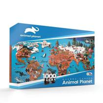 Jogo Quebra Cabeça 1000 Pcs Planeta Animal 790213