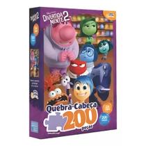 Jogo quebra cabeça 200 peças divertidamente 2 toyster hasbro 8078
