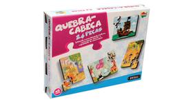 Jogo Quebra-cabeça - 24 peças em madeira - Crianças