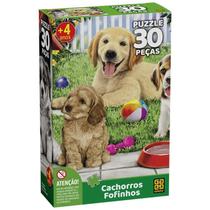 Jogo Quebra Cabeça 30 Pcs Cachorros Fofinhos - Grow Jogo Quebra Cabeça 30 Pcs Cachorros Fofinhos - Grow